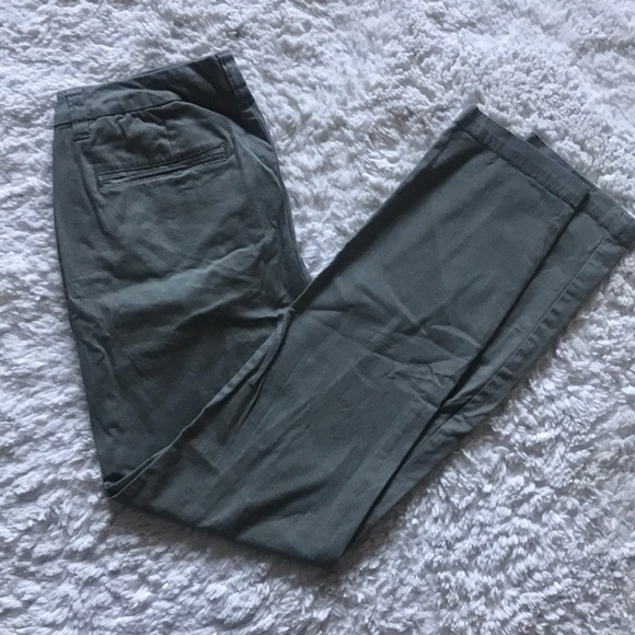 Maison Jules Pants - Maison Jules Green Chino Pants Size 4